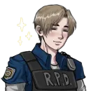 Стикер Leon S. Kennedy