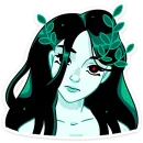 Стикер Русалка Леся