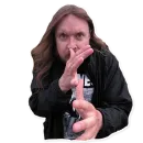 Стикер Летов в тайге