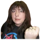 Стикер Летов в тайге