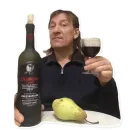 Стикер Летов в тайге