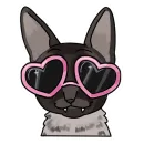 Стикер Летучий Арт