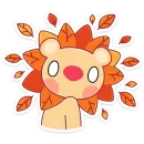 Стикер Лёвик