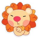 Стикер Лёвик