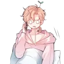 Стикер Боженьки мужчинки