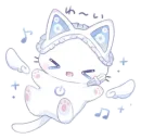 Стикер cute cat