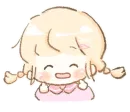 Стикер cute