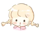 Стикер cute