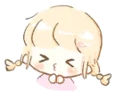 Стикер cute