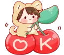 Стикер Kun cat