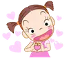 Стикер pink shirt