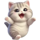 Полосатый котенок