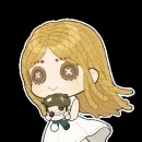Стикер Lenore The Cute Little Dead Girl