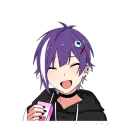 Стикер Ленивый кун | lonely kun