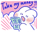 Стикер Lovely Mong Mong