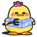 Стикер Утя Путя