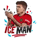 Стикер Manchester United