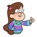 Стикер Мэйбл Пайнс