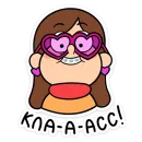 Стикер Мэйбл Пайнс