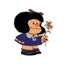 Стикер Mafalda Pack