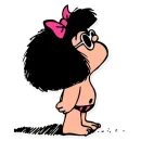 Стикер Mafalda Pack