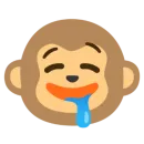 Стикер макака