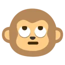 Стикер макака