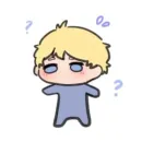 Стикер mandela chibi