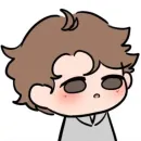 Стикер mandela chibi