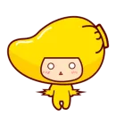 Стикер mango girl