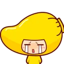 Стикер mango girl