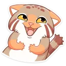 Стикер Манул Ур