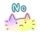 Стикер Marble Cat Pack