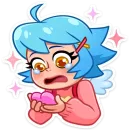 Стикер Марго и Ника