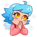 Стикер Марго и Ника