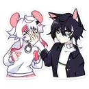 Стикер Мауси без надписей