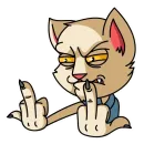 Стикер Мудакот MDK