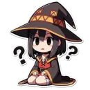 Стикер Megumin