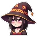Стикер Megumin