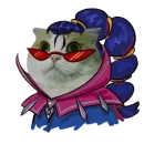 Стикер memecats