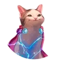 Стикер Мяурвел (MARVEL)