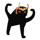 Стикер Мяурвел (MARVEL)