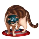 Стикер Мяурвел (MARVEL)