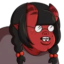 Стикер meru (merunyaa)