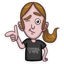 Стикер Металий