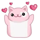 Стикер мяук!