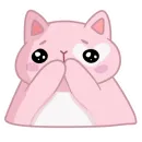 Стикер мяук!