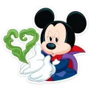 Стикер Вампир Микки