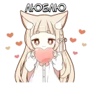 Стикер Милашка-тян