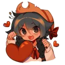 Стикер mina chan